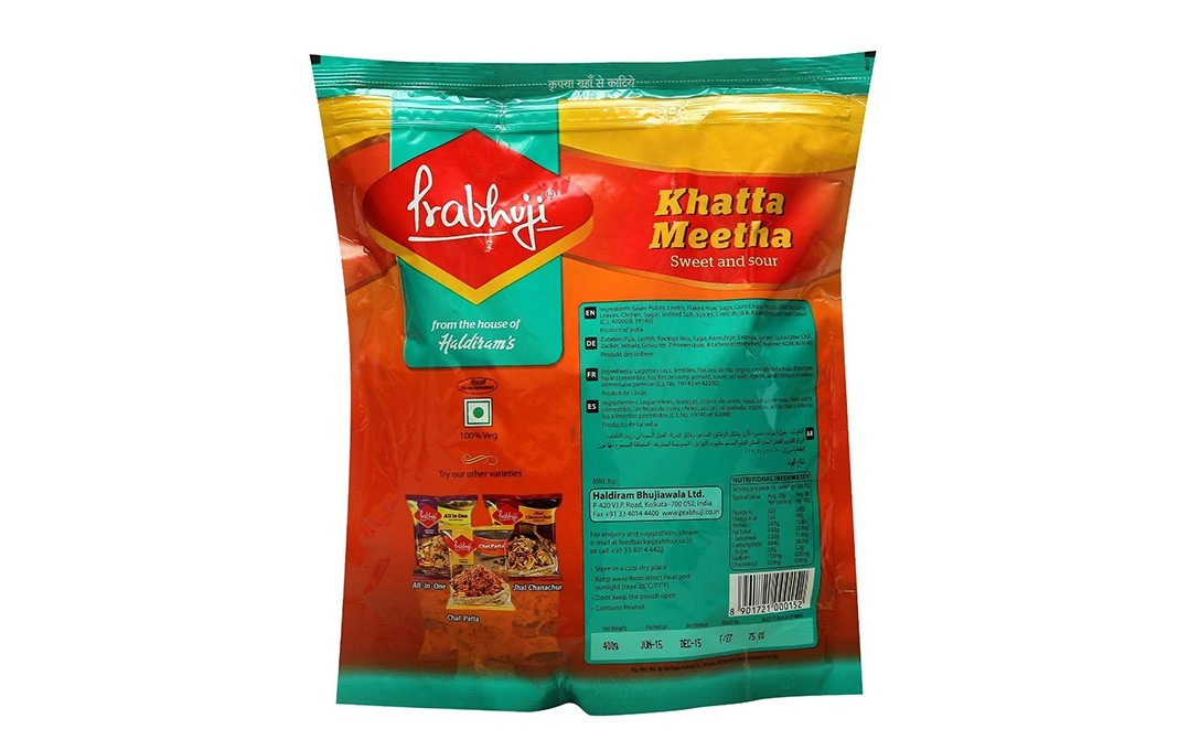 Haldiram's Prabhuji Khatta Meetha Sweet and Sour   Pack  1 kilogram